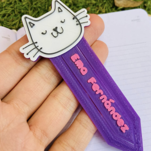 Marca páginas Gato